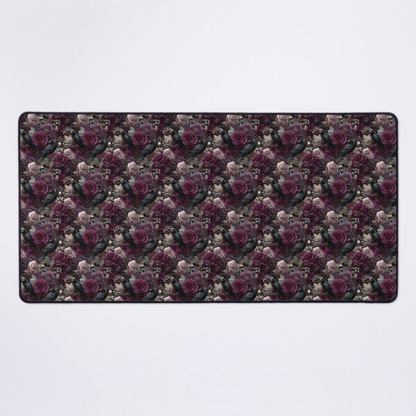 Item preview, Gothic Raven Floral Garden designed and sold by ColorFlowArt.