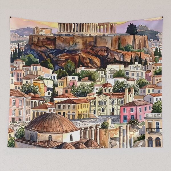Item preview, Athens Acropolis Greece Travel designed and sold by POSTERIOCREW.