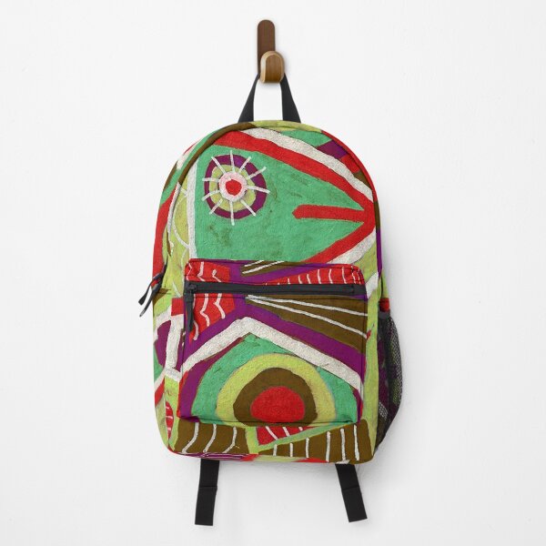 Item preview, Folk Art Sardines in Red and Olive designed and sold by Fani*.