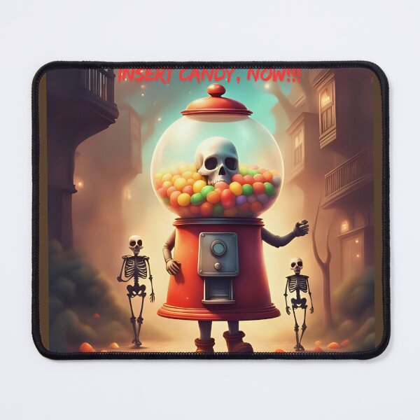 Item preview, Spooky Halloween Gumball Machine Skull Graphic Art designed and sold by soin10s-designs.