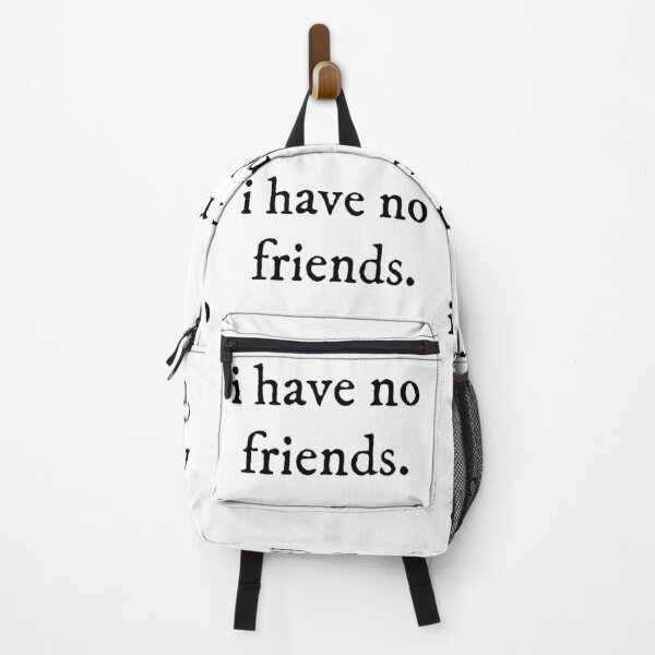 Item preview, I Have No Friends 55 Mood Lonely Vibe Pink designed and sold by Doctor Schtrudel.