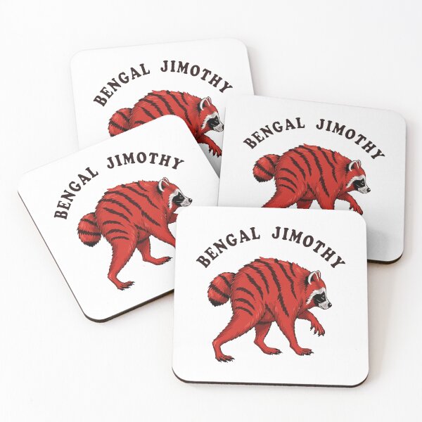 Item preview, Cincinnati Bengal Jimothy Raccoon designed and sold by yuckticke.