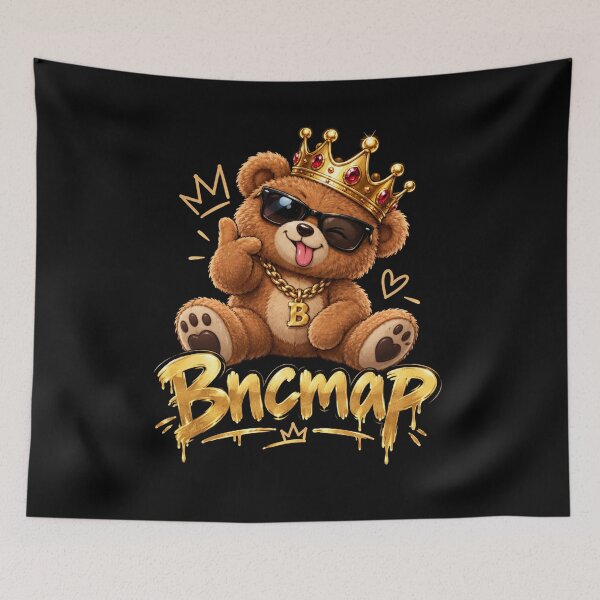 Item preview, Bncmap Cool Teddy Bear  designed and sold by TheEndDesign.