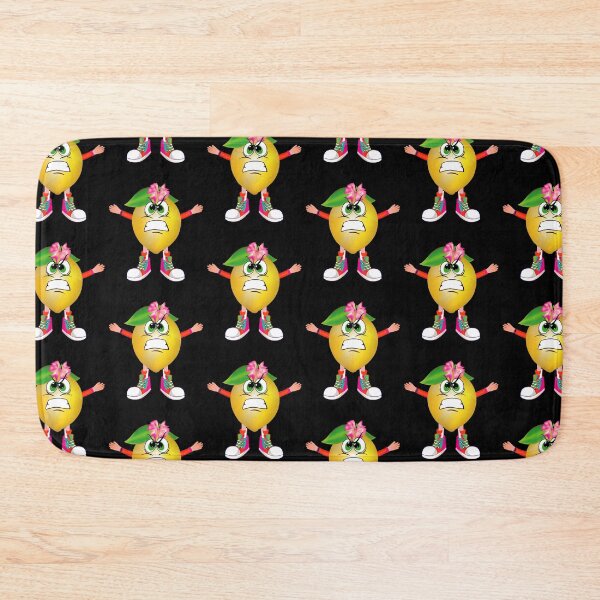 Item preview, Angry Lemon Animated Character Girl Version designed and sold by ExpressiveToon.