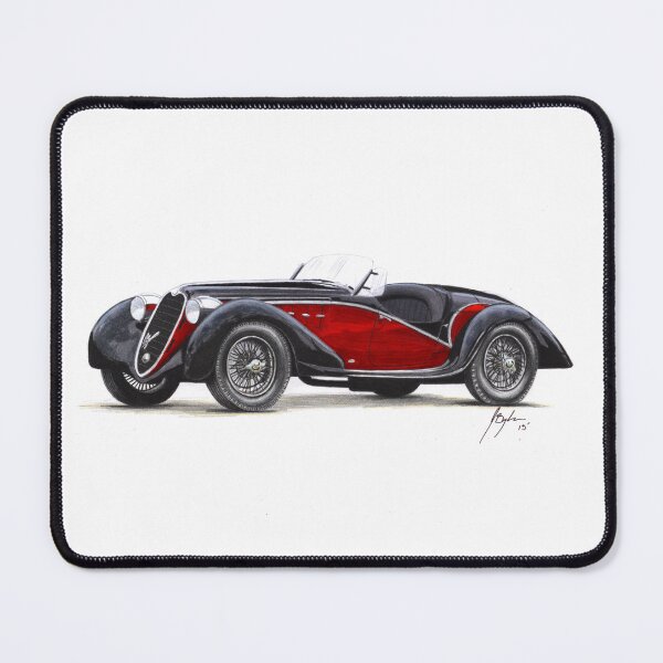Item preview, 1939 Alfa Romeo 8C 2900B Spider - Classic Vintage Sports Car Art designed and sold by Jason Bylsma.