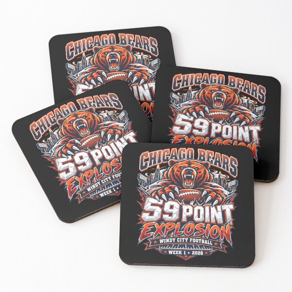Item preview, Chicago Bears 59 Point Explosion Windy City Football Week 1 2026 designed and sold by yuckticke.