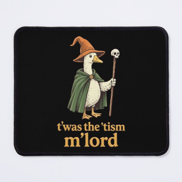 Item preview, T’was The ’Tism M’lord Wizard Duck designed and sold by yuckticke.