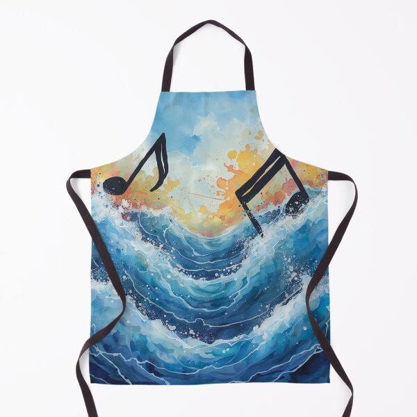 Item preview, Ocean Music Notes Comforter & Shower Curtain Set. designed and sold by fbtrisha.