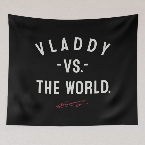 Item preview, Toronto Blue Jays Vladimir Guerrero Jr Vs The World Signature designed and sold by yuckticke.