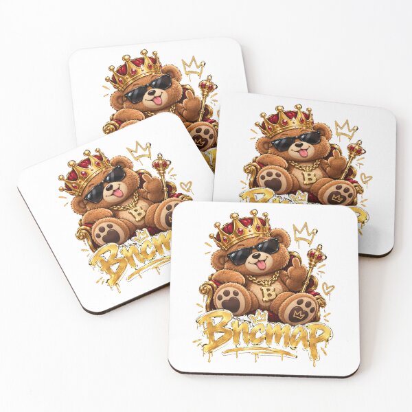 Item preview, Bncmap Cool Teddy Bear  designed and sold by TheEndDesign.