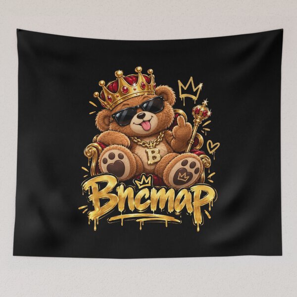 Item preview, Bncmap Cool Teddy Bear  designed and sold by TheEndDesign.