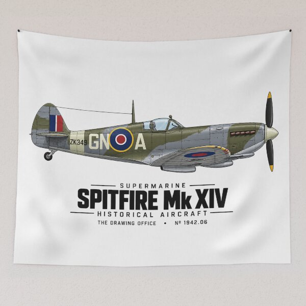 Item preview, Supermarine Spitfire Mk XIV designed and sold by The Drawing Office.