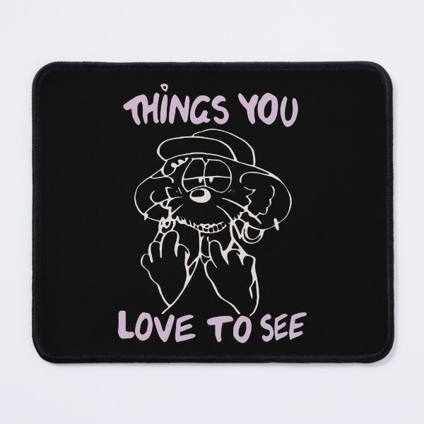 Item preview, Things You Love To See Cartoon Mouse Giving The Middle Finger designed and sold by yuckticke.