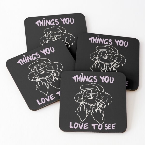 Item preview, Things You Love To See Cartoon Mouse Giving The Middle Finger designed and sold by yuckticke.