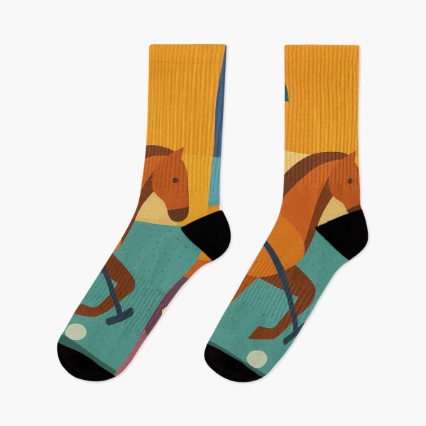 Item preview, Polo player on a horse - a Geometric illustration. designed and sold by GalleryKauffeld.