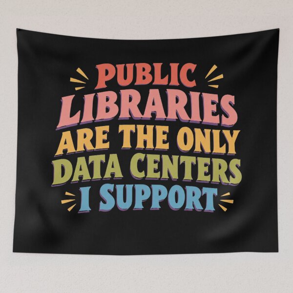 Item preview, Library Data Centers Support designed and sold by eliquistgk.
