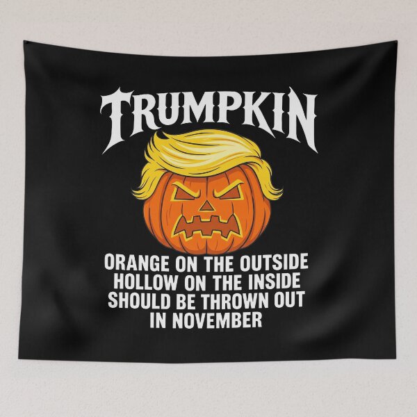 Item preview, Trumpkin Orange On The Outside Hollow On The Inside Should Be Thrown Out In November designed and sold by yuckticke.