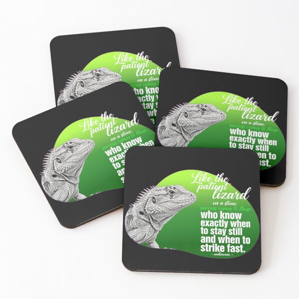 Item preview, Like The Patient Lizard On A Stone Success Comes To Those Who Know When To Stay Still designed and sold by Vibe-Vary.
