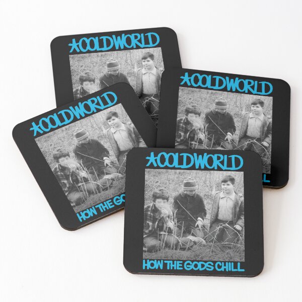 Item preview, Cold World How The Gods Chill Photo Black designed and sold by ZoeDVeltkamp.