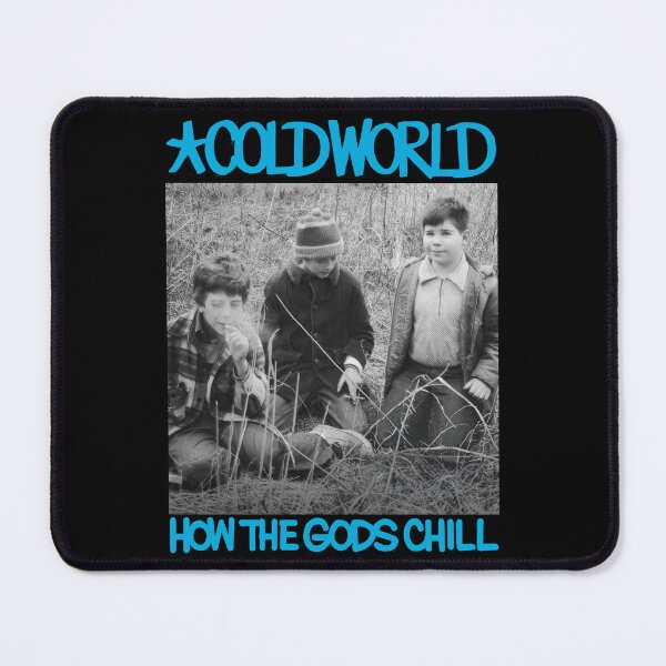 Item preview, Cold World How The Gods Chill Photo Black designed and sold by ZoeDVeltkamp.