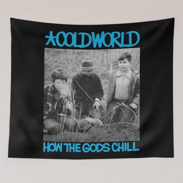 Item preview, Cold World How The Gods Chill Photo Black designed and sold by ZoeDVeltkamp.
