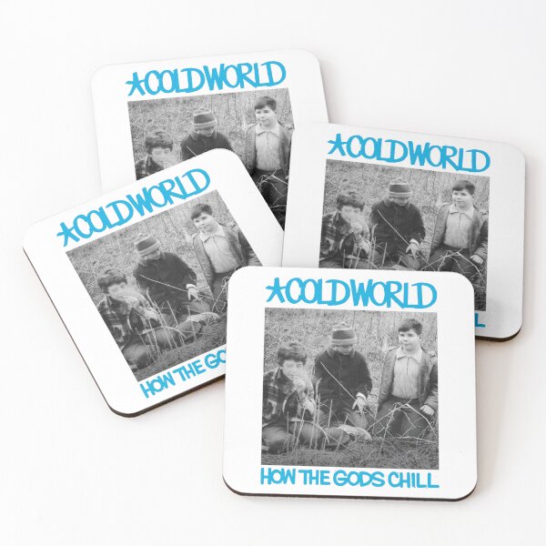 Item preview, Cold World How The Gods Chill Photo White designed and sold by ZoeDVeltkamp.