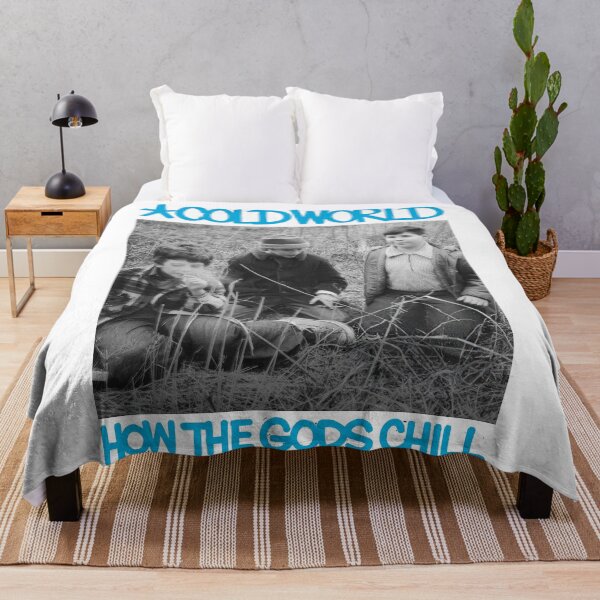 Item preview, Cold World How The Gods Chill Photo White designed and sold by ZoeDVeltkamp.