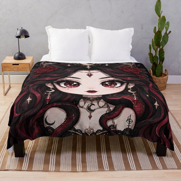 Item preview, Gothic Chibi Goddess Lilith designed and sold by Alcyone-Blue.