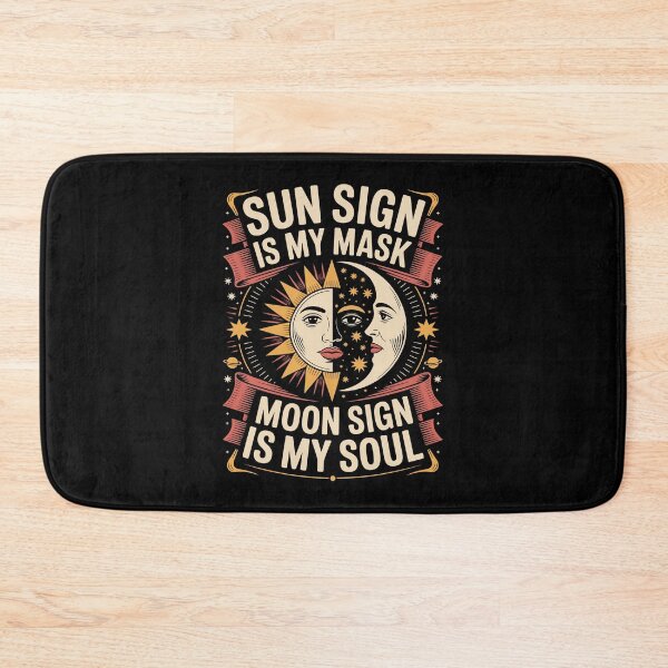 Item preview, SUN SIGN IS MY MASK Moon Sign is MY SOUL designed and sold by jkrphoto.
