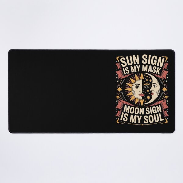 Item preview, SUN SIGN IS MY MASK Moon Sign is MY SOUL designed and sold by jkrphoto.