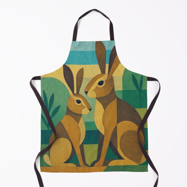 Item preview, Rabbits - a Geometric illustration. designed and sold by GalleryKauffeld.