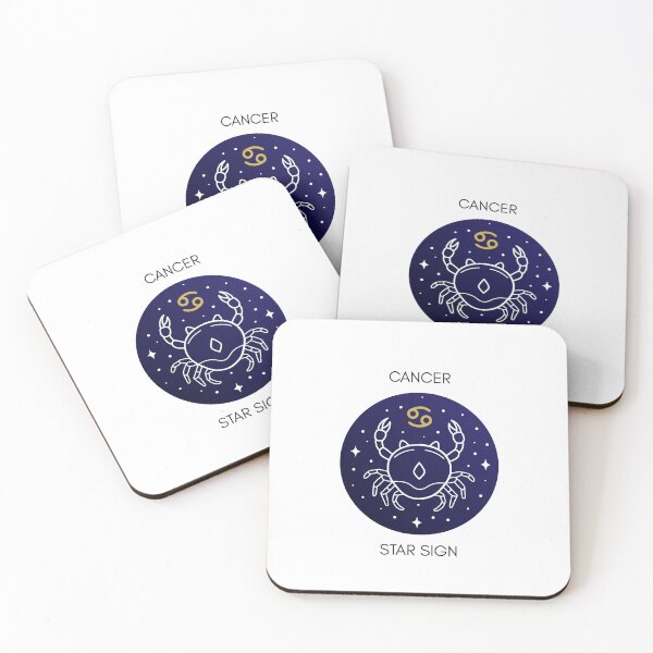 Item preview, Minimalist Celestial Cancer Zodiac Sign Horoscope designed and sold by Jelicint.