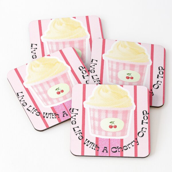 Item preview, Pink Cherry on Top designed and sold by The Lady Goblin's Goods.