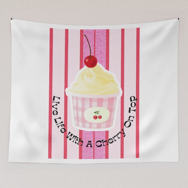 Item preview, Pink Cherry on Top designed and sold by The Lady Goblin's Goods.