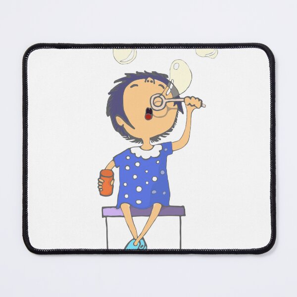 Item preview, Little girl blowing soap bubbles designed and sold by Tanya19742000.