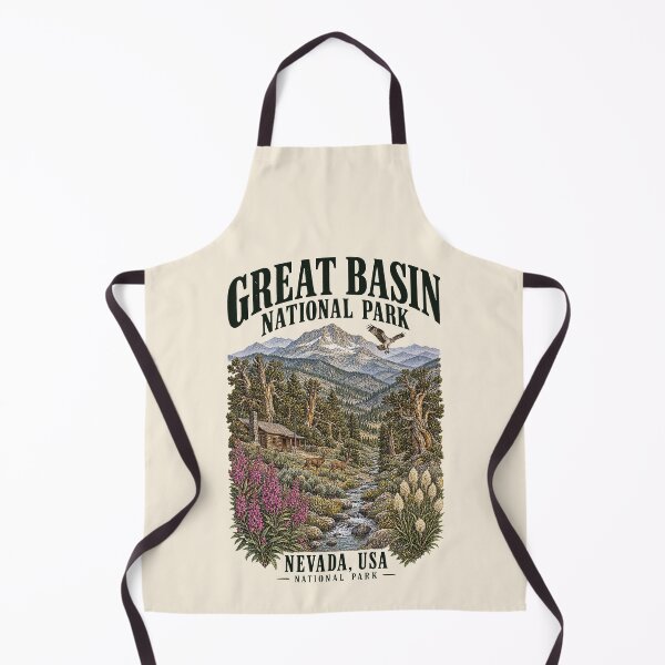 Item preview, Great Basin National Park, Nevada, USA [Vintage Illustration] designed and sold by elektronen.