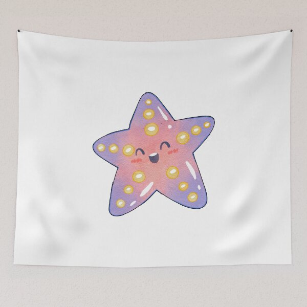 Item preview, Cute Purple Starfish Watercolor designed and sold by STOXT.