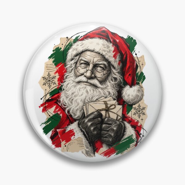 Item preview, Santa Claus Reads Letters Under His Red Hat designed and sold by Honu2025.