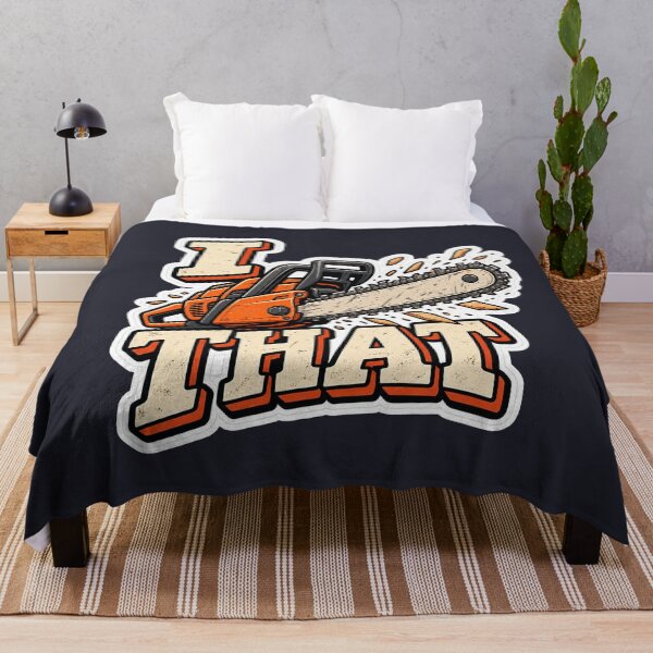 Item preview, I Saw That – Funny Chainsaw Wordplay designed and sold by NovaToons.