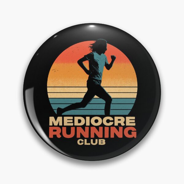 Item preview, Mediocre Running Club – Funny Vintage Running Club Shirt designed and sold by DyzioSupply.