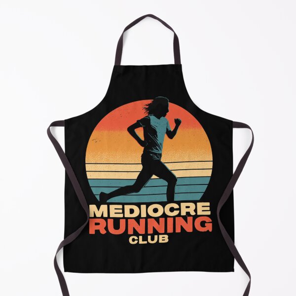 Item preview, Mediocre Running Club – Funny Vintage Running Club Shirt designed and sold by DyzioSupply.