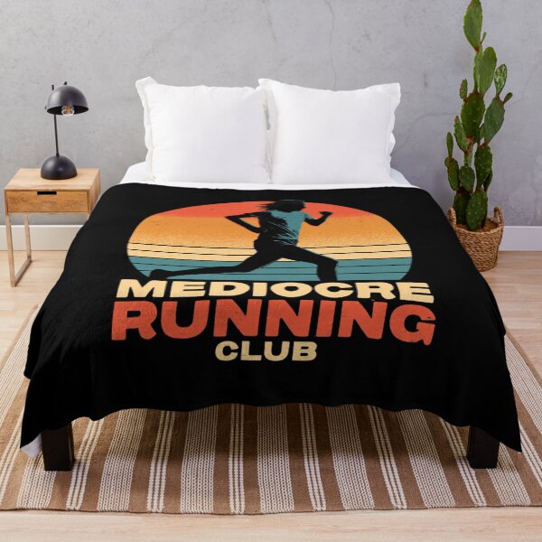 Item preview, Mediocre Running Club – Funny Vintage Running Club Shirt designed and sold by DyzioSupply.