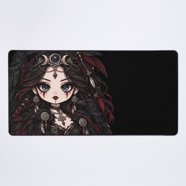 Item preview, Gothic Chibi Goddess The Morrigan designed and sold by Alcyone-Blue.