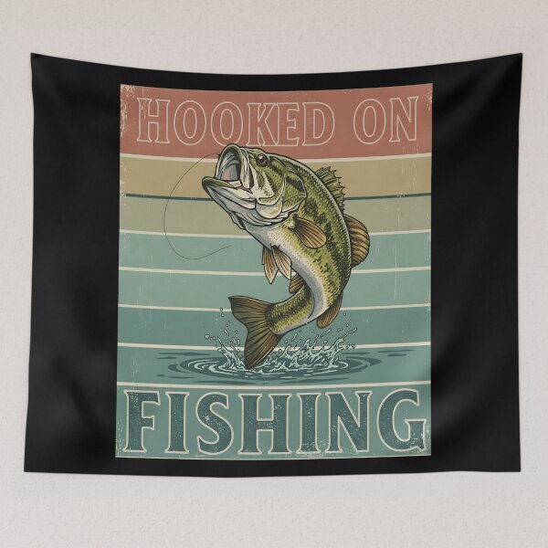 Item preview, Hooked Fishing  designed and sold by MOFAPPAREL.