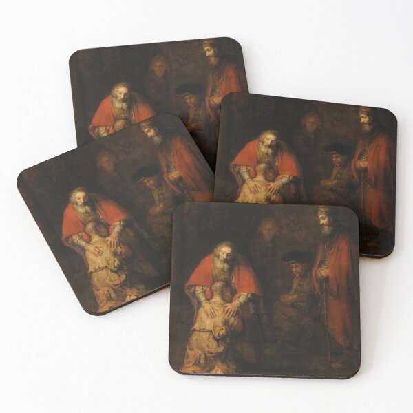 Item preview, The Return of the Prodigal Son – Rembrandt, religious painting designed and sold by Shoupay.