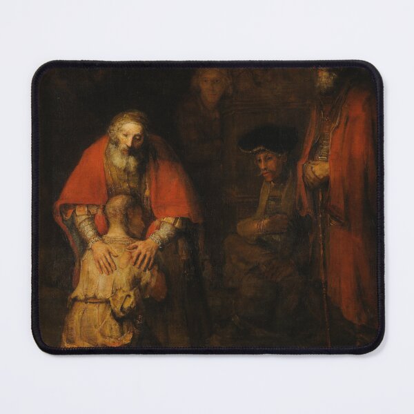 Item preview, The Return of the Prodigal Son – Rembrandt, religious painting designed and sold by Shoupay.