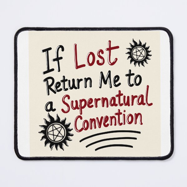 Item preview, Supernatural conventions are home designed and sold by TineHunterArt.