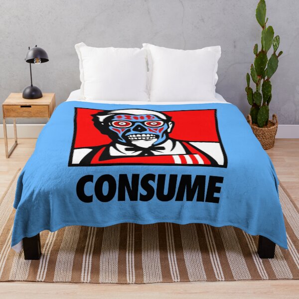 Item preview, They Live Consume designed and sold by ArtFactoryAI.