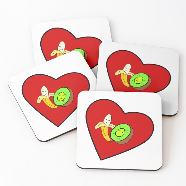 Item preview, Taste Buddies: Banana and Kiwi  designed and sold by HarveyHandcraftsandDesigns.
