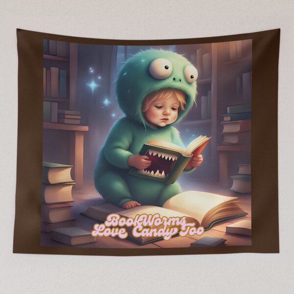 Item preview, Book Worms Halloween Costume, Who Loves Candy. designed and sold by soin10s-designs.